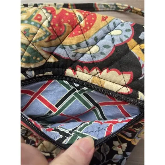 Vera Bradley Mini Hipster Crossbody Purse. Versailles Pattern Retired - Picture 3 of 9